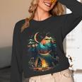 Id Rather Be Camping Great Outdoors Love Glamping Introvert Unisex Long Sleeve T-Shirt