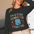 I'm a Book Character Costumes For Kids Storybook Character Unisex Long Sleeve T-Shirt I'm a Book Character Costumes For Kids Storybook Character Unisex Long Sleeve T-Shirt
