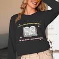 I'm In A Really Good Place Right Now In My Book Unisex Long Sleeve T-Shirt I'm In A Really Good Place Right Now In My Book Unisex Long Sleeve T-Shirt