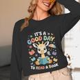 It's a Good Day To Read a Book Cute Giraffe Unisex Long Sleeve T-Shirt It's a Good Day To Read a Book Cute Giraffe Unisex Long Sleeve T-Shirt