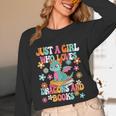 Just A Girl Who Loves Dragons And Books Reading Bookworm Unisex Long Sleeve T-Shirt Just A Girl Who Loves Dragons And Books Reading Bookworm Unisex Long Sleeve T-Shirt