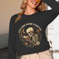 Just One More Chapter Book Lover Bookish Reading Skeleton Unisex Long Sleeve T-Shirt Just One More Chapter Book Lover Bookish Reading Skeleton Unisex Long Sleeve T-Shirt
