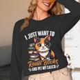 Kawaii Feline Book Reading Read Books Pet My Calico Cat Men Women Unisex Long Sleeve T-Shirt Kawaii Feline Book Reading Read Books Pet My Calico Cat Men Women Unisex Long Sleeve T-Shirt