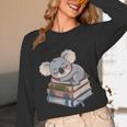 Koala Reading Book Pajama Sleep Unisex Long Sleeve T-Shirt Koala Reading Book Pajama Sleep Unisex Long Sleeve T-Shirt