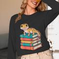 Leopard Gecko Book Lover Reading Unisex Long Sleeve T-Shirt Leopard Gecko Book Lover Reading Unisex Long Sleeve T-Shirt