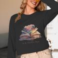Let The Adventures Begin Book Lovers Magical Whimsical Art Unisex Long Sleeve T-Shirt