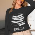 Let's Get Lit Books Unisex Long Sleeve T-Shirt