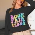 Library Book Fair Vibe Tie Dye School Reading Nostalgic Unisex Long Sleeve T-Shirt Library Book Fair Vibe Tie Dye School Reading Nostalgic Unisex Long Sleeve T-Shirt