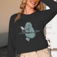 Manatee Reading Book Bookworm Manatees Ocean Animal Lover Unisex Long Sleeve T-Shirt Manatee Reading Book Bookworm Manatees Ocean Animal Lover Unisex Long Sleeve T-Shirt