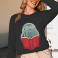 Manatee Reading Books Sea Animal Manatee Unisex Long Sleeve T-Shirt Manatee Reading Books Sea Animal Manatee Unisex Long Sleeve T-Shirt