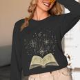Mystic Astral Lunar Celestial Witch Spell Book Unisex Long Sleeve T-Shirt