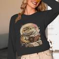 Nerdy Bearded Dragon Glasses Book Reading Unisex Long Sleeve T-Shirt Nerdy Bearded Dragon Glasses Book Reading Unisex Long Sleeve T-Shirt
