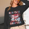New Year New Chapter Happy New Year 2025 Book Lover Unisex Long Sleeve T-Shirt New Year New Chapter Happy New Year 2025 Book Lover Unisex Long Sleeve T-Shirt