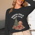 North Pole Book Club Gingerbread Christmas Reading Unisex Long Sleeve T-Shirt