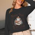 North Pole Book Club Hot Cocoa Served Daily Librarian Xmas Unisex Long Sleeve T-Shirt North Pole Book Club Hot Cocoa Served Daily Librarian Xmas Unisex Long Sleeve T-Shirt