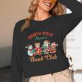 North Pole Readers Book Club Reading Book Christmas Unisex Long Sleeve T-Shirt North Pole Readers Book Club Reading Book Christmas Unisex Long Sleeve T-Shirt