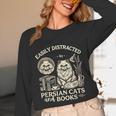 Persian Cat Persian Cats Persian Cats And Books For Men Women Kids Unisex Long Sleeve T-Shirt Persian Cat Persian Cats Persian Cats And Books For Men Women Kids Unisex Long Sleeve T-Shirt