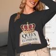 Queen Of The Classroom Appreciation Royal Crown Book Unisex Long Sleeve T-Shirt Queen Of The Classroom Appreciation Royal Crown Book Unisex Long Sleeve T-Shirt
