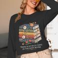 There Is No Such Thing As Too Many Books Reading Unisex Long Sleeve T-Shirt There Is No Such Thing As Too Many Books Reading Unisex Long Sleeve T-Shirt
