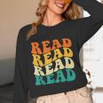 Read Read Read Read Book Lover Reading Bookworm Reader Unisex Long Sleeve T-Shirt