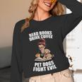 Read Books Drink Coffee Pet Dogs Fight Evil Bookworm Dog Unisex Long Sleeve T-Shirt Read Books Drink Coffee Pet Dogs Fight Evil Bookworm Dog Unisex Long Sleeve T-Shirt