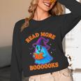 Read More Books Halloween Book Cute Ghost Reading Teaching Unisex Long Sleeve T-Shirt Read More Books Halloween Book Cute Ghost Reading Teaching Unisex Long Sleeve T-Shirt