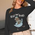 Read More Books Pigeon Book Lover Unisex Long Sleeve T-Shirt Read More Books Pigeon Book Lover Unisex Long Sleeve T-Shirt