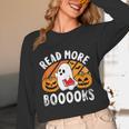 Read More Books Teacher Halloween Men Women Unisex Long Sleeve T-Shirt Read More Books Teacher Halloween Men Women Unisex Long Sleeve T-Shirt