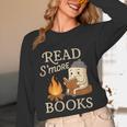 Read S'More Books Campfire Reading Book Lovers Camper Unisex Long Sleeve T-Shirt
