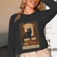 The Reader Cat Book Reading Halloween Tarot Card Unisex Long Sleeve T-Shirt The Reader Cat Book Reading Halloween Tarot Card Unisex Long Sleeve T-Shirt