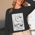 The Reader Tarot Card Bookworm Books Lover Dragon Librarians Unisex Long Sleeve T-Shirt