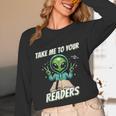 Take Me To Your Readers Across America Read More Books Unisex Long Sleeve T-Shirt