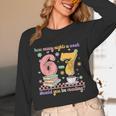 Reading 67 Teacher Six Seven Reading 6 7 Book Lover Unisex Long Sleeve T-Shirt