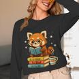 Reading Book Lover Red Panda Read Books Be Kind Stays Weird Unisex Long Sleeve T-Shirt Reading Book Lover Red Panda Read Books Be Kind Stays Weird Unisex Long Sleeve T-Shirt