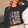 Reading Bookish Dragon Fantasy Unisex Long Sleeve T-Shirt Reading Bookish Dragon Fantasy Unisex Long Sleeve T-Shirt
