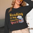 Reading Is My Favorite Sport Book Lovers Unisex Long Sleeve T-Shirt Reading Is My Favorite Sport Book Lovers Unisex Long Sleeve T-Shirt