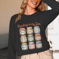 Reading Is My Jam Cute Jelly Jars Book Genres Unisex Long Sleeve T-Shirt Reading Is My Jam Cute Jelly Jars Book Genres Unisex Long Sleeve T-Shirt
