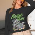Reading Trash Racoon Bookworm Bookish Librarian Book Lover Unisex Long Sleeve T-Shirt Reading Trash Racoon Bookworm Bookish Librarian Book Lover Unisex Long Sleeve T-Shirt