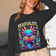 Readsalotl Axolotl Book Lovers Axolotls Unisex Long Sleeve T-Shirt Readsalotl Axolotl Book Lovers Axolotls Unisex Long Sleeve T-Shirt