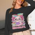 Readsalotl Axolotl Reading Book Bookworm Unisex Long Sleeve T-Shirt Readsalotl Axolotl Reading Book Bookworm Unisex Long Sleeve T-Shirt