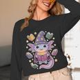 ReadsALOTL Cute Axolotl Book Lover Unisex Long Sleeve T-Shirt ReadsALOTL Cute Axolotl Book Lover Unisex Long Sleeve T-Shirt