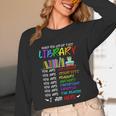 Retro Librarian Book Reader Library Book Reading Unisex Long Sleeve T-Shirt