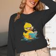Rubber Duck Reading Book Reader Books Rubber Duckie Unisex Long Sleeve T-Shirt Rubber Duck Reading Book Reader Books Rubber Duckie Unisex Long Sleeve T-Shirt