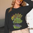 Rugrats Reptar Distressed Comic Book Style Cartoon Unisex Long Sleeve T-Shirt