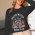 Salem Witch Book Club Raccoon Halloween Unisex Long Sleeve T-Shirt Salem Witch Book Club Raccoon Halloween Unisex Long Sleeve T-Shirt