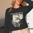 Skeleton Read More Books Unisex Long Sleeve T-Shirt Skeleton Read More Books Unisex Long Sleeve T-Shirt