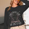 Spicy Book Club Dark Romance Lover Of Spicy Bookish Merch Unisex Long Sleeve T-Shirt Spicy Book Club Dark Romance Lover Of Spicy Bookish Merch Unisex Long Sleeve T-Shirt