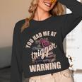 Spicy Books Merch Dark Romance You Had Me At Trigger Warning Unisex Long Sleeve T-Shirt Spicy Books Merch Dark Romance You Had Me At Trigger Warning Unisex Long Sleeve T-Shirt
