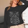 Stack Of Books And Dragons Bookworm Fantasy Books Lover Unisex Long Sleeve T-Shirt Stack Of Books And Dragons Bookworm Fantasy Books Lover Unisex Long Sleeve T-Shirt