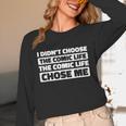 Superheroes Art Graphic Novels Comic Books Unisex Long Sleeve T-Shirt